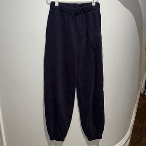 Navy blue Rosa Sweatpants Brandy Melville